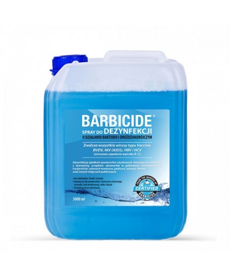 BARBICIDE Спрей для дезинфекции поверхностей, без запаха 5000 мл